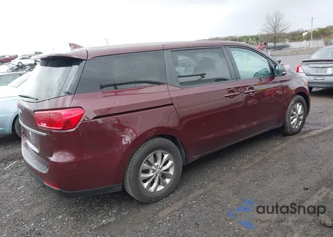 2020 Kia Sedona Lx из США, поврежденный, VIN KNDMB5C13L6618928